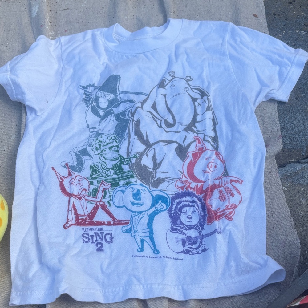 Sing 2 Kids White T-Shirt